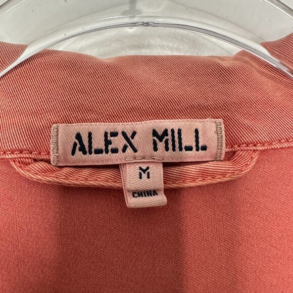 Alex Mill Expedition Jumpsuit Coral Boilersuit Medium - Picture 5 of 14